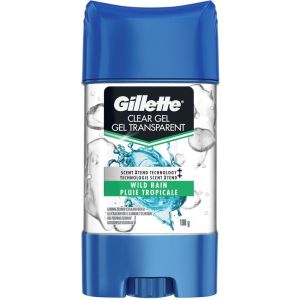 Gillette Gillette Clear Gel Antiperspirant and Deodorant with Scent Xtend Technology, Wild Rain 108.0 G