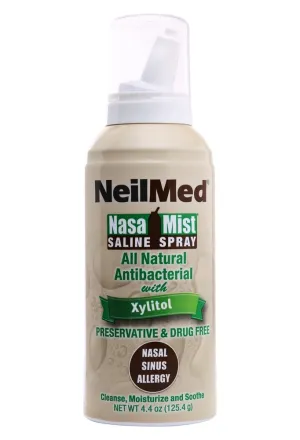 NeilMed Nasamist Saline Spray with Xylitol 125 ML