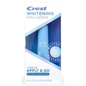 Crest Whitening Emulsions with Built-in Applicator, on the Go Teeth Whitening Pen, 12 ML 12.0 ML