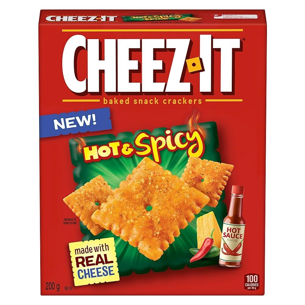 Cheez-It Hot & Spicy Crackers – 200g Snacks