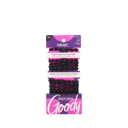 Goody 4mm Forever Black 10ct Styling Products, Brushes and Tools