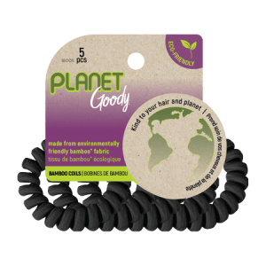 Planet Goody Black Bamboo Coils, 5 Ct