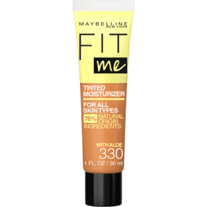 Maybelline New York Fit Me Tinted Moisturizer, Natural Coverage, Face Makeup, 330 - 1 Oz