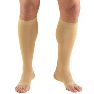 Truform Stocking, Below Knee Open Toe Style (Firm) 20-30mm L - 1.0 Pr