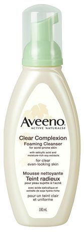 Aveeno Active Naturals Clear Complexion Foaming Cleanser 180.0 ML Hand And Body Care