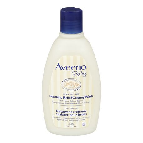 Aveeno Baby Soothing Relief Creamy Wash 354.0 ML Baby Wash And Shampoo