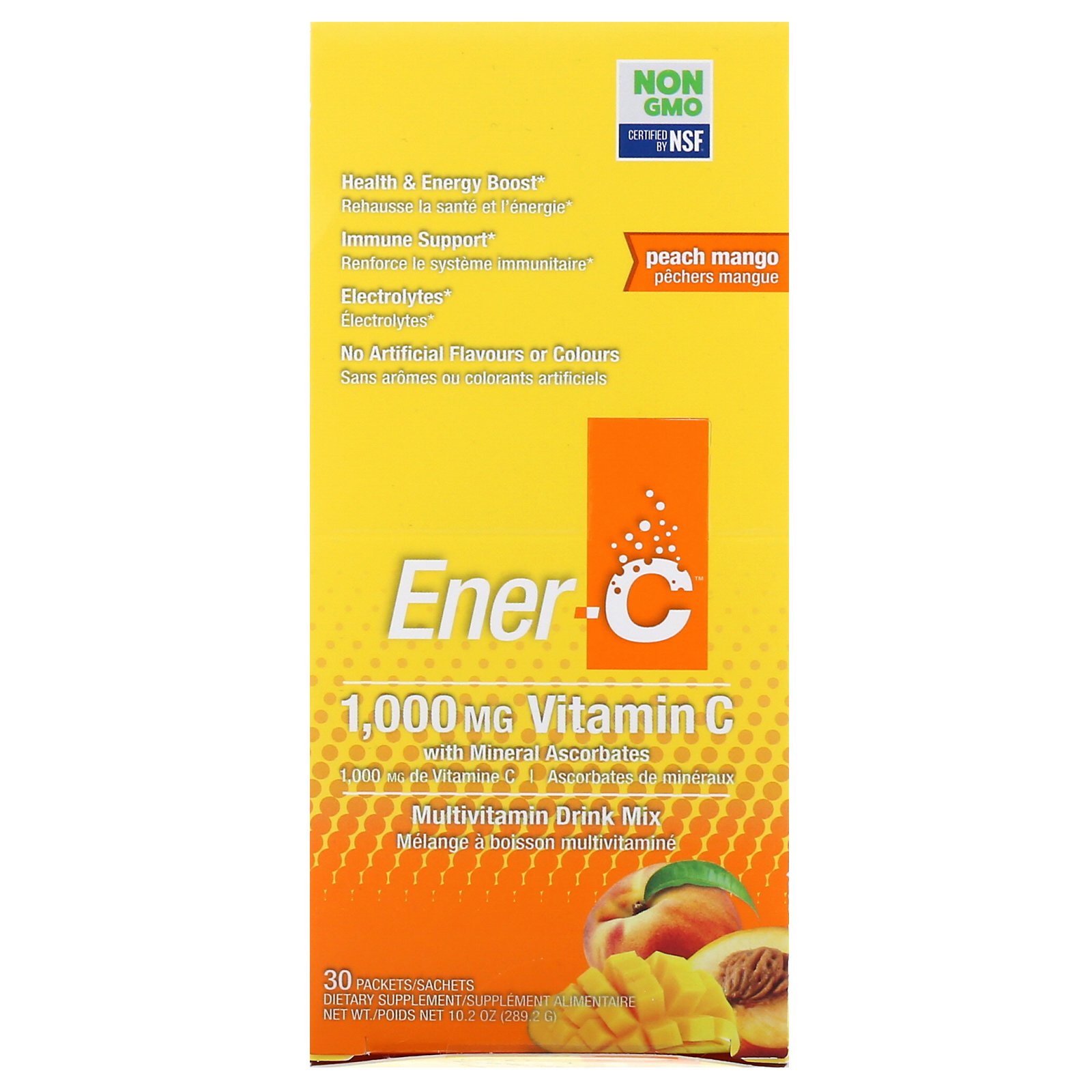 Ener-C Peach Mango 30 Packets by Ener-C Vitamins And Minerals