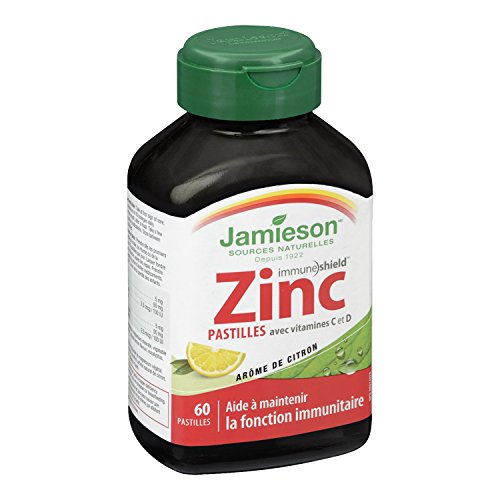 Jamieson Zinc Lozenges W/VIT C 60 EA CTC Health