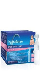 Hydrasense HydraSense Easydose Single-Use Vials for Babies, Baby Nasal Care, 30 Vials 30.0 Vials Nasal Rinses, Sprays and Strips