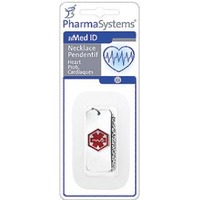 PharmaSystems Med ID Necklace Medical Alert Jewelry