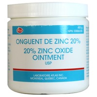 Atlas 20% Zinc Oxide Ointment Diaper Cream