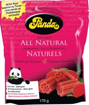 Panda Natural Raspberry Licorice