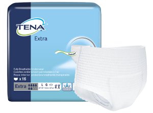 Tena Protective Incontinence Underwear, Extra Absorbency, Large 16.0 Count