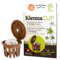 KiennaCUP Adapter for Single Cup Coffee Brewers Beverages