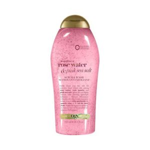 Ogx Pink Sea Salt & Rosewater Gentle Soothing Body Scrub
