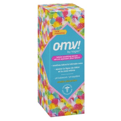 OMV! by Vagisil Bikini Soothing Serum  Vanilla Clementine  1.7 Oz Feminine Gels, Washes and Wipes