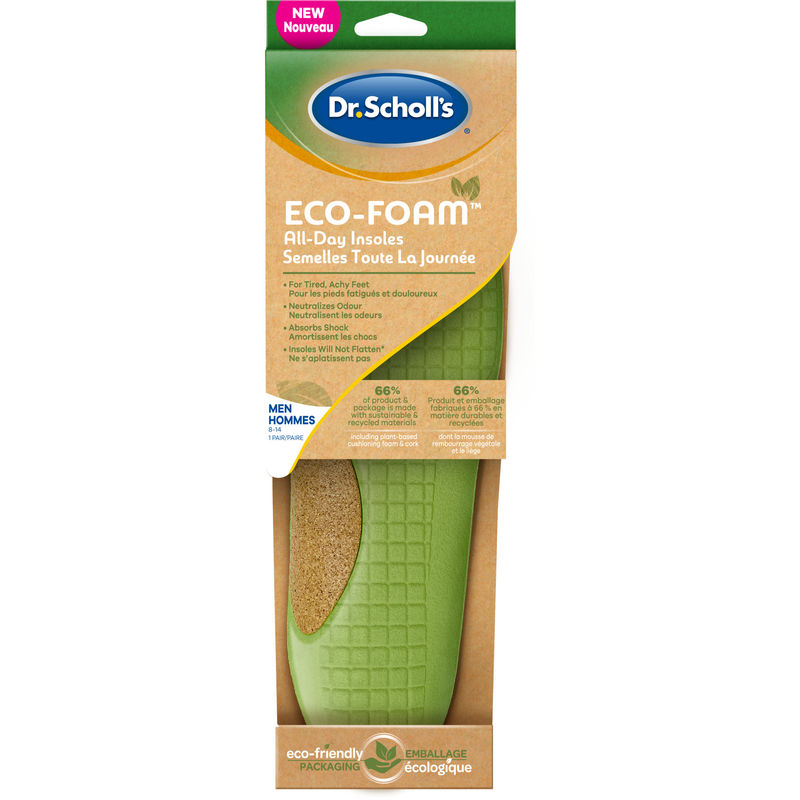 Dr. Scholl’s Eco Foam Insole for Men Insoles, Arch and Heel Supports