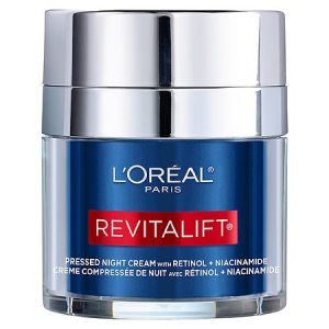 L'Oreal Paris Revitalift Hydrating Pressed Night Moisturizer with Retinol, 1.7 Oz