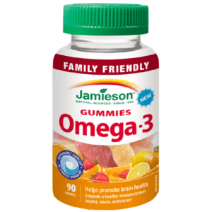 Jamieson Omega-3 Gummies Family Friendly, 90 Gummies
