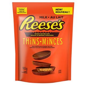 Reese's Peanut Butter Cups Thins, Milk 165g/5.8 Oz.,