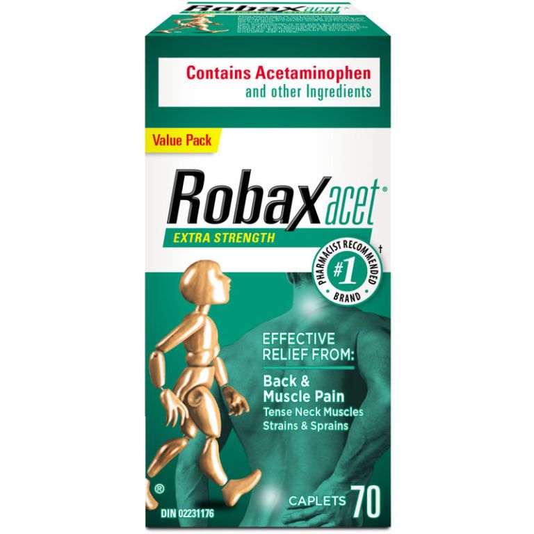 Robax Robaxacet Extra Strength 70 Count - CTC Health