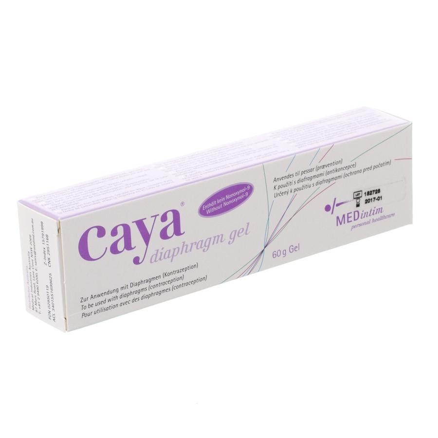 Caya Gel Vr Pessarium Applicator + Tbe 60g Condoms and Contraceptives