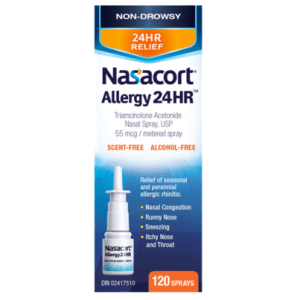 Nasacort Nasacort Allergy 24hr 120 Sprays 1.0 Bottle