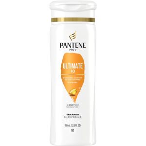 Pantene Ultimate 10 Shampoo, 12oz/355mL 355.0 ML
