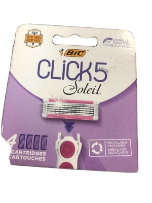 BIC Soleil CLICK 5 4x2 Total 4 Refills