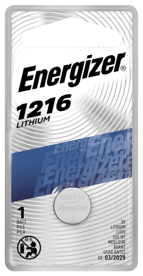 Energizer 1216 Lithium Coin Battery 1.0 Count