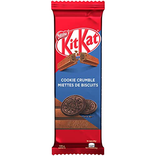 NESTLE Kitkat Cookie Crumble Wafer Bar, 120g/4.2 Oz.,
