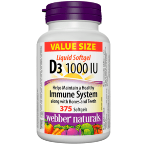 Webber Naturals Vitamin D3 Value Size