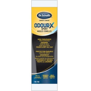 Dr. Scholl's Odour-X Sport Insoles for Men & Women