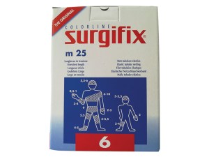 Surgifix 00190250 Elastic Net Bandage 25m/roll Size 6 Torso