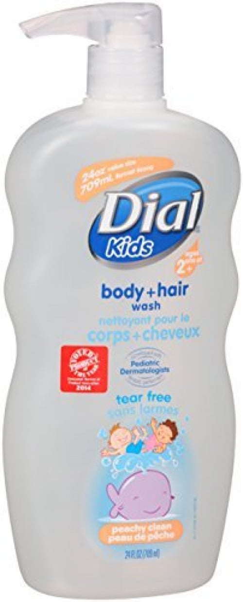Dial Kids Peach 3In1 Body, Hair Bubble Bath, 709Ml CTC Health