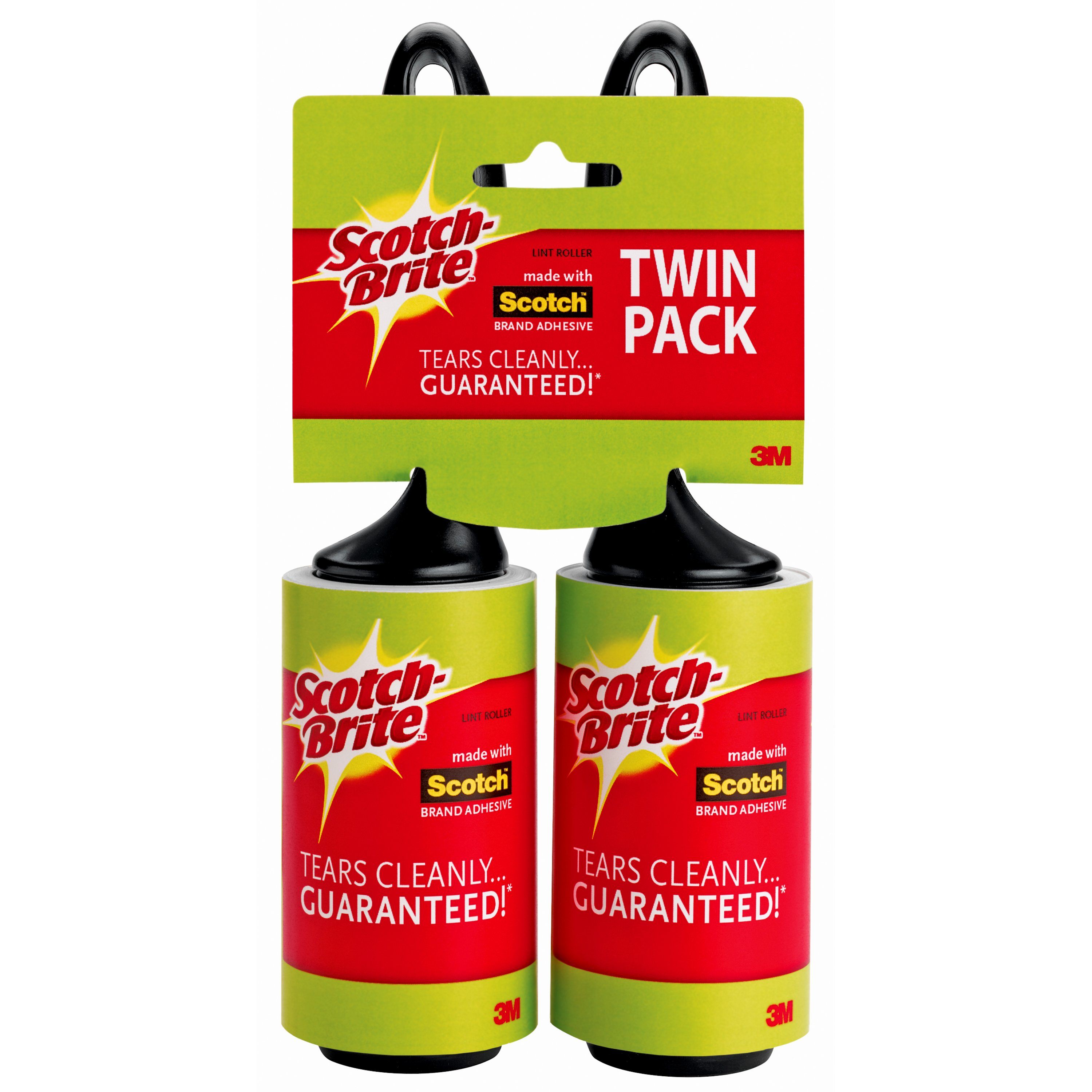 Scotch-Brite Lint Roller, 2/Pack