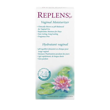Replens Vaginal Moisturizer and Lubricant, 8 Applications 8.0 Ea Feminine Gels, Washes and Wipes