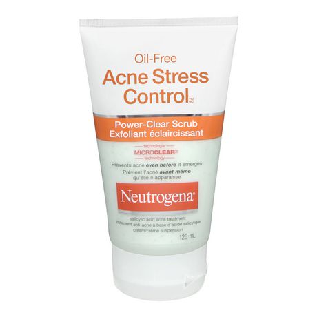 Neutrogena OIL-FREE ACNE STRESS CONTROL Power-Clear Scrub 125.0 ML Acne Treatments