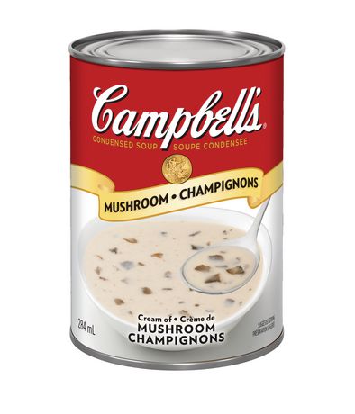 Campbell’s  					Cream of Mushroom Condensed Soup (284 ML) Pantry