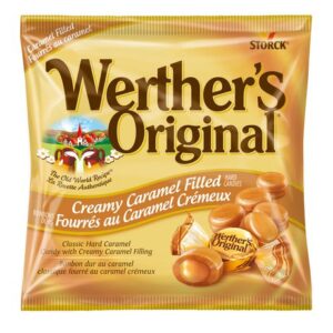 Werther's Original Fourr S Au Caramel Cr Meux, 12 Morceaux/135 G (329889-70)