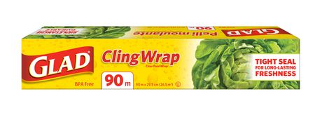 Glad Cling Wrap, Clear Food Wrap, 90 M Kitchen And Dining