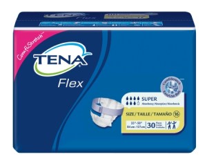 Tena Flex Super Brief, Large 30.0 Count