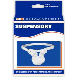 Champion Suspensory, XL, White, (0052-XL)