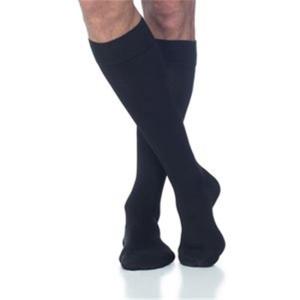Sigvaris 233c Essential Cotton 30-40mmhg Men Large Long Black - 233CLLM99