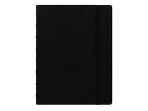 Notebook, College Rule, Black Cover, 8 1/4 X 5 13/16, 112 Sheets/Pad
