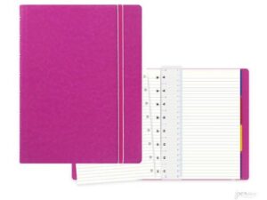 Notebook, College Rule, Pink Cover, 8 1/4 X 5 13/16, 112 Sheets/Pad