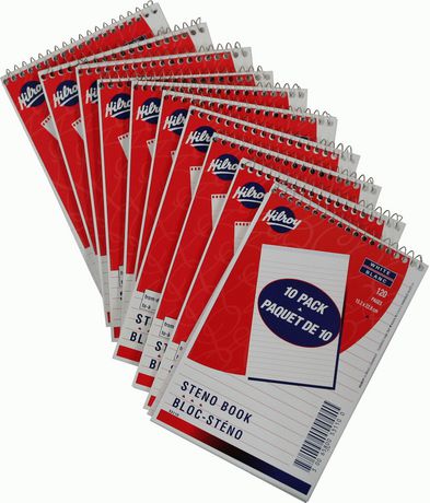 Hilroy Stenographers Notebook 120 pages 6 x 9