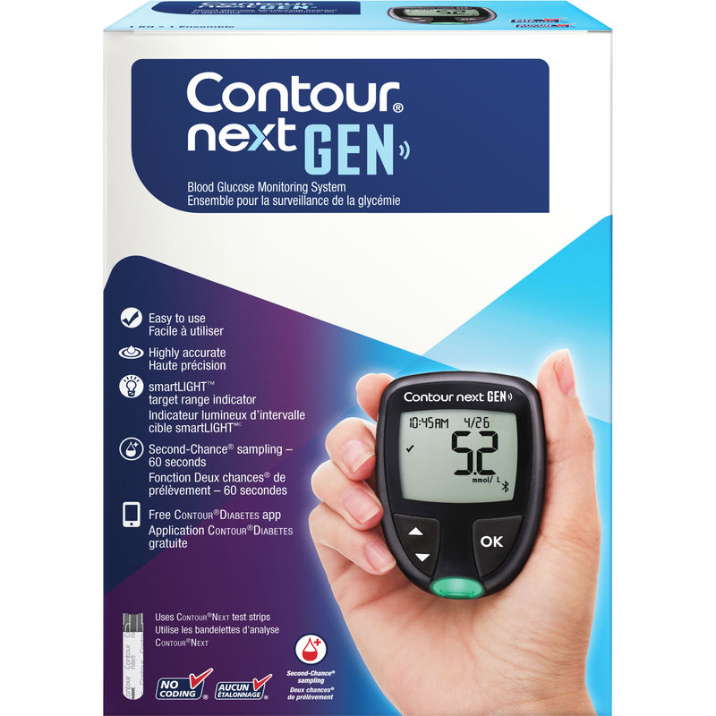 Ascensia ContourNext Gen 1.0 EA Glucose Monitoring