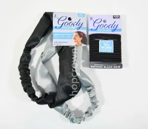Goody Ouchless Satin Headwrap 2Ct