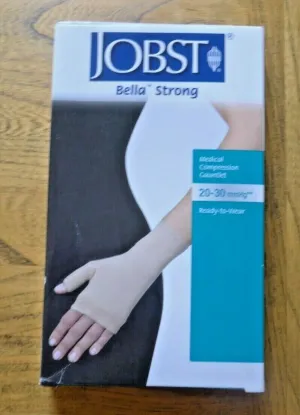 Jobst Bella Strong Ready-to-wear Gauntlet, 20-30mmhg, 6 Regular, Natural Bsn-7369445
